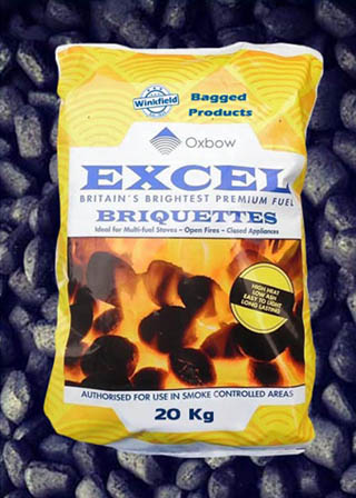 Winkfield Pre Packed Smokeless Briquettes Bags - Click For Full Details