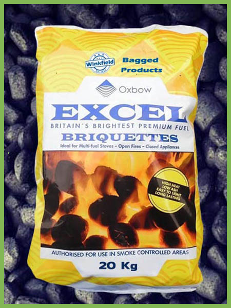 Winkfield Pre Packed Smokeless Fuel Bag Winkfield Pre Packed smoke-free briquettes Bags